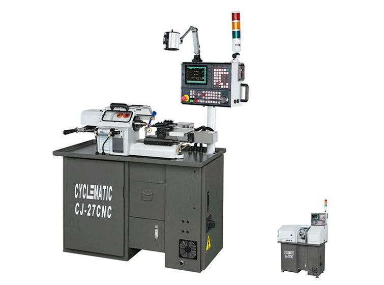 Mini CNC Tool Room Lathe Machine | CJ-27CNC